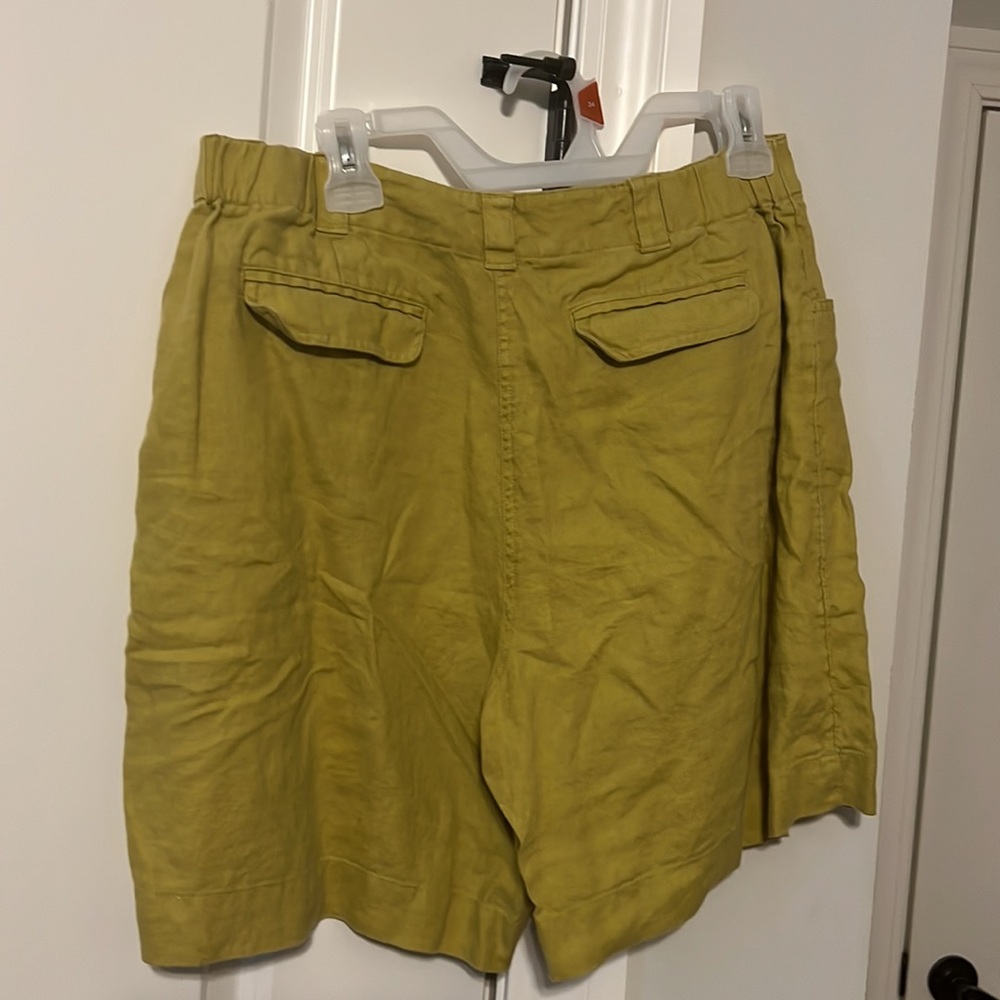 J. Jill 100% linen shorts womens 14 tall